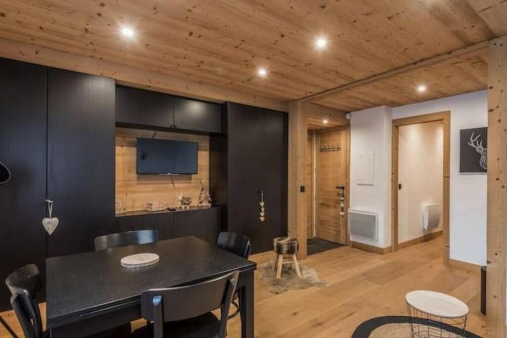 Charmant T2 Megeve, 10 Min A Pied Du Centre Apartment Exterior photo